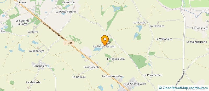 localisation de l'entreprise LE DOMAINE DES Z'AILES  RIVES DE L'YON