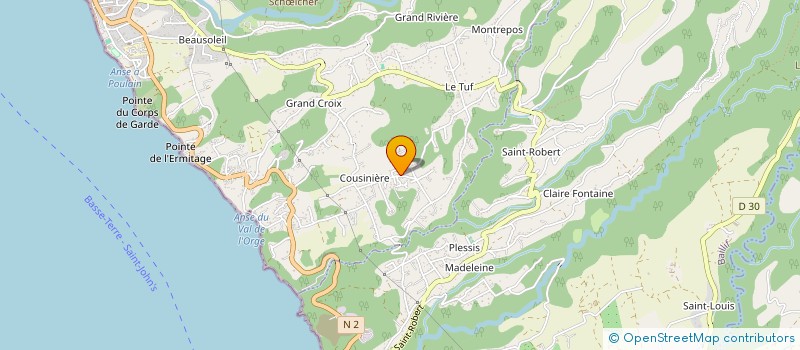 localisation de l'entreprise LE DOMAINE DESHAUTEURS à VIEUX-HABITANTS