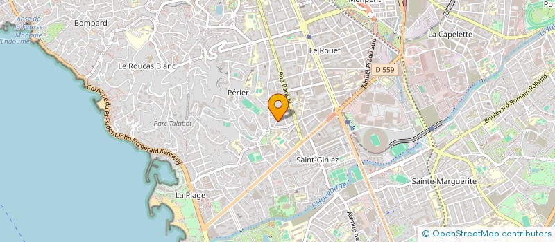 localisation de l'entreprise LE DOMAINE DU CASTELLAS  MARSEILLE