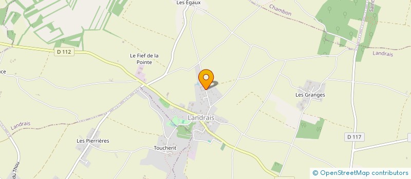 localisation de l'entreprise LE DOMAINE DU LOGIS  LANDRAIS