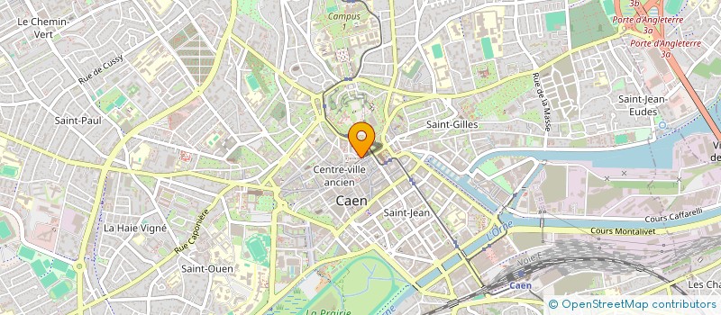 localisation de l'entreprise LE DOMAINE DU MONT ROTY à CAEN