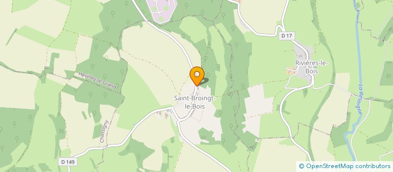 localisation de l'entreprise LE DOMAINE DU RANG DES VIGNES à SAINT-BROINGT-LE-BOIS
