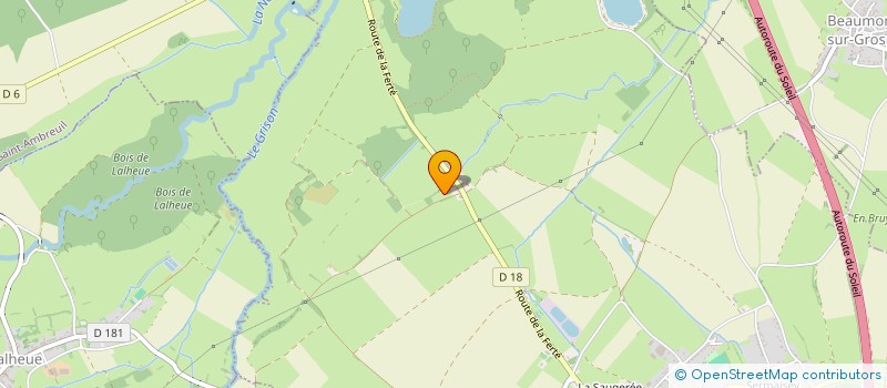 localisation de l'entreprise LE DOMAINE DUBOIS  MANCEY