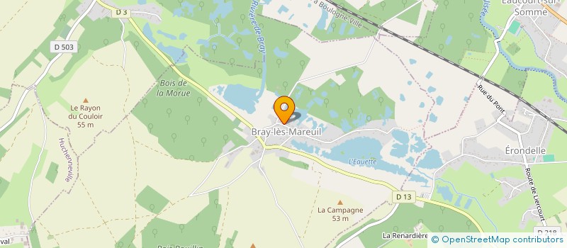 localisation de l'entreprise LE DOMAINE & LA FABRIK'  BRAY-LES-MAREUIL