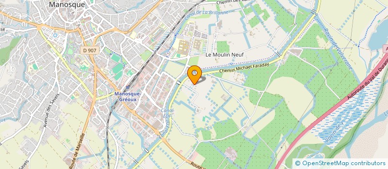 localisation de l'entreprise LE DOMAINE MAGIQUE  MANOSQUE