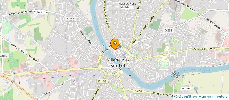 localisation de l'entreprise LE DOMAINE RURAL  VILLENEUVE-SUR-LOT