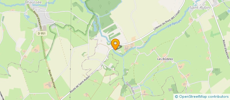 localisation de l'entreprise LE DOMAINE SAINT LOUP à SAINT-AUBIN