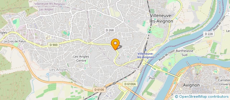 localisation de l'entreprise LE DOMAINE SAINT PIERRE  VERS-PONT-DU-GARD