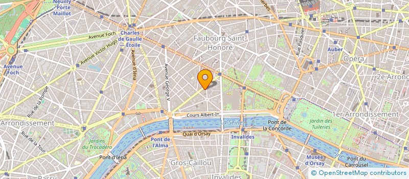 localisation de l'entreprise LE DOMAINE THIBAUT à PARIS