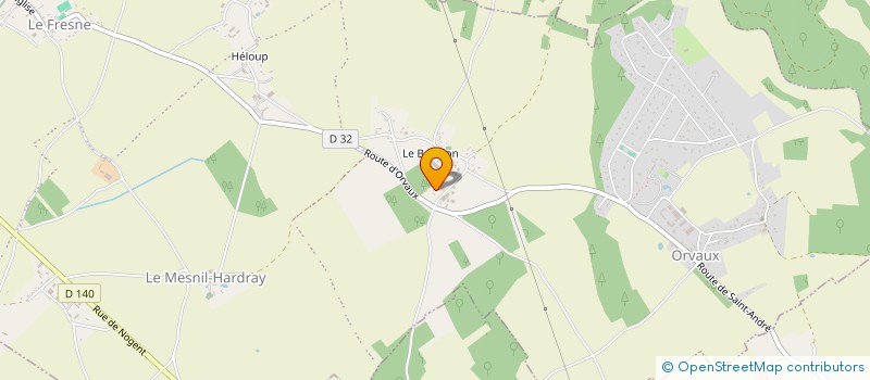 localisation de l'entreprise LE DOMAMOUR DU BOSHION à LE VAL-DORE