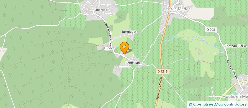 localisation de l'entreprise LE DOME à LISTRAC MEDOC