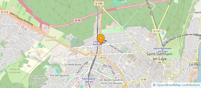 localisation de l'entreprise LE DOME  SAINT-GERMAIN-EN-LAYE