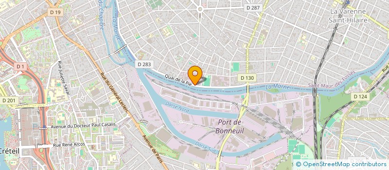 localisation de l'entreprise LE DOME à SAINT-MAUR-DES-FOSSES