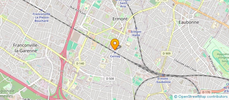 localisation de l'entreprise LE DOME DE CERNAY MONA LISA  ERMONT