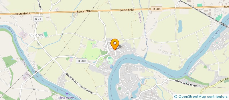 localisation de l'entreprise LE DOME DES ARTS  RIVIERES