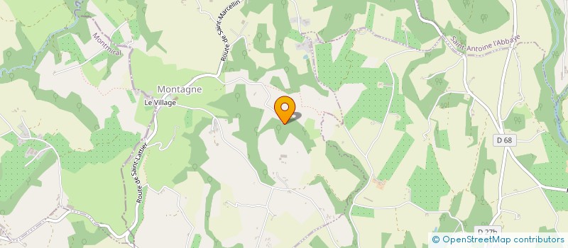 localisation de l'entreprise LE DOMIAINE DU FRISON  MONTAGNE