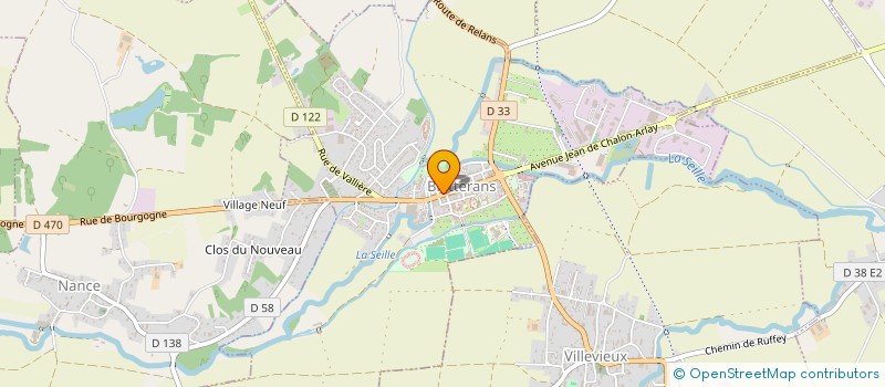 localisation de l'entreprise LE DOMINICANA  BLETTERANS