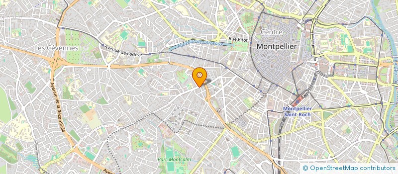localisation de l'entreprise LE DOMINO à MONTPELLIER