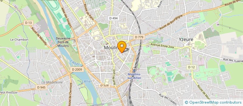 localisation de l'entreprise LE DON CAMILLO à MOULINS