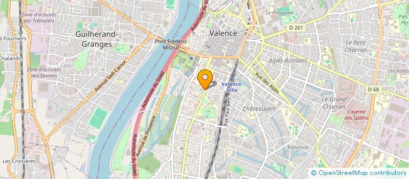 localisation de l'entreprise LE DON VITO  VALENCE