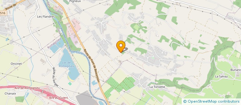 localisation de l'entreprise LE DONCHAT  SAINT-GENIX-LES-VILLAGES