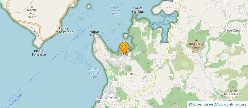 localisation de l'entreprise LE DONJON  SAINTE-ANNE