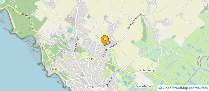 localisation de l'entreprise LE DONJON PONTOIS  MESCHERS-SUR-GIRONDE