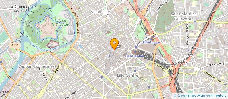localisation de l'entreprise LE DONUTIER à LILLE