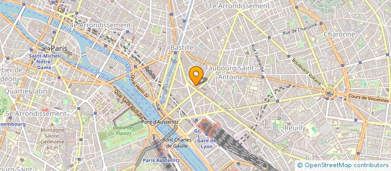 localisation de l'entreprise LE DORIS  PARIS