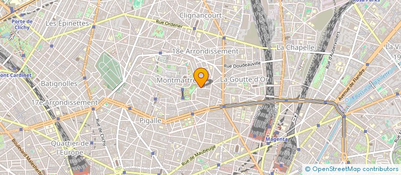 localisation de l'entreprise LE DOUBLE  PARIS