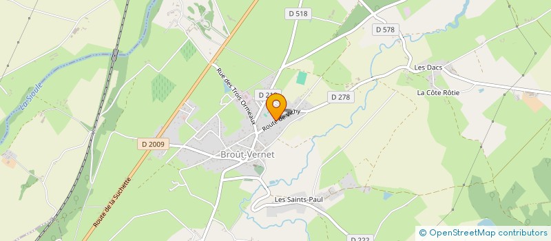 localisation de l'entreprise LE DOUBLE C  SAINT-DIDIER-LA-FORET