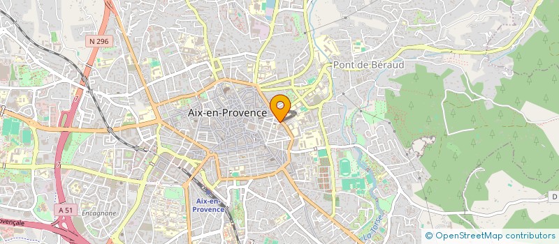 localisation de l'entreprise LE DOUBLE K à AIX-EN-PROVENCE