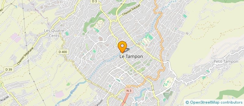 localisation de l'entreprise LE DOUBLE SIX à LE TAMPON