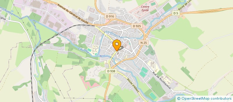 localisation de l'entreprise LE DOULLENNAIS à DOULLENS