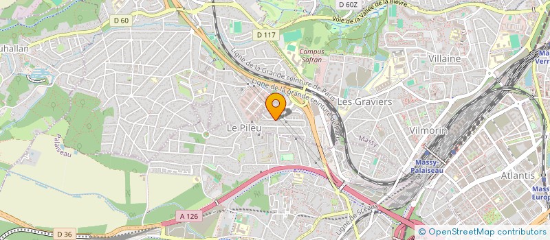 localisation de l'entreprise LE DOUSSAL à MASSY