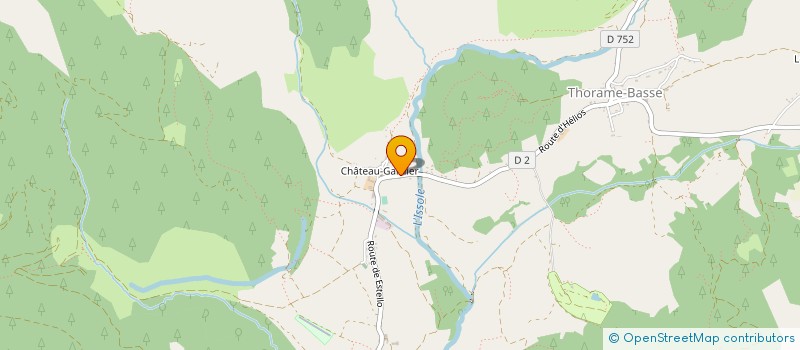 localisation de l'entreprise LE DRAGON  LA MURE-ARGENS