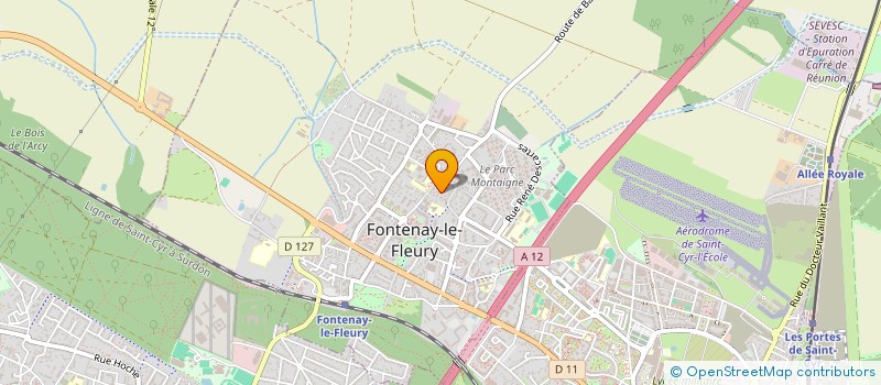 localisation de l'entreprise LE DRAGON DE SOIE à FONTENAY LE FLEURY