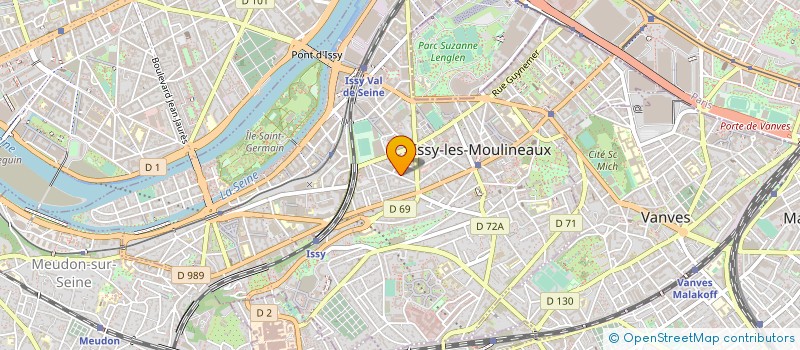 localisation de l'entreprise LE DRAGON DU BONHEUR à ISSY-LES-MOULINEAUX