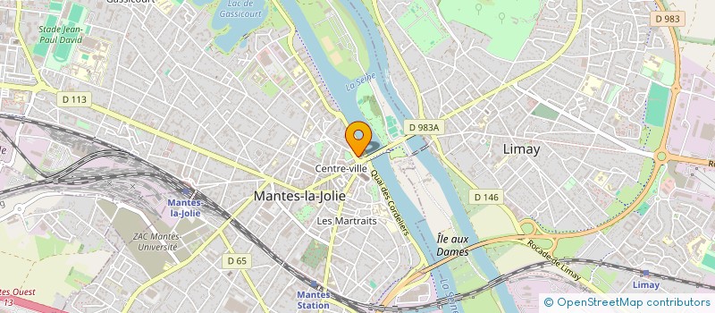 localisation de l'entreprise LE DRAGON MILLENAIRE  MANTES-LA-JOLIE