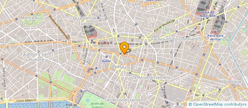 localisation de l'entreprise LE DRAPPIER à PARIS