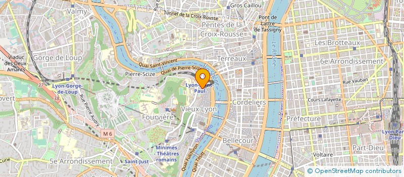 localisation de l'entreprise LE DREAM'S CLUB à LYON