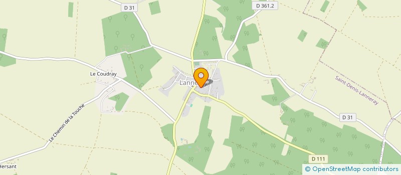 localisation de l'entreprise LE DREIN-COURGEON à MARBOUE