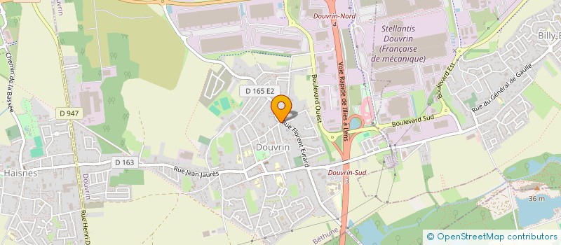 localisation de l'entreprise LE DREM'S  DOUVRIN