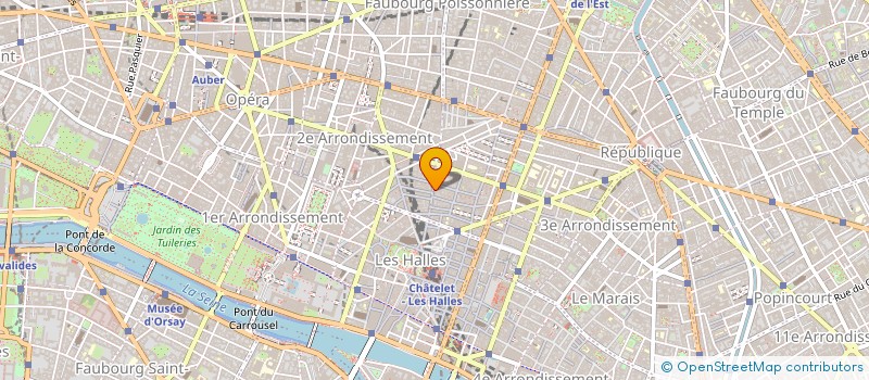 localisation de l'entreprise LE DRENCHE à PARIS