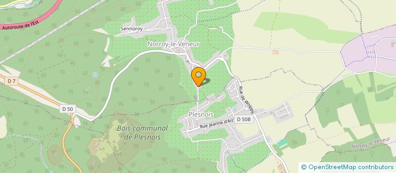 localisation de l'entreprise LE DRESSING  PONT-A-MOUSSON