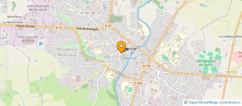 localisation de l'entreprise LE DRESSING CHIC  MAYENNE