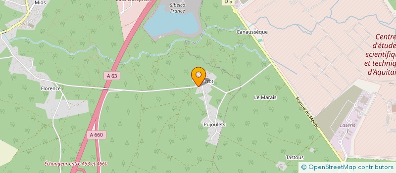 localisation de l'entreprise LE DRESSING D'ALEXANDRA.A  MIOS