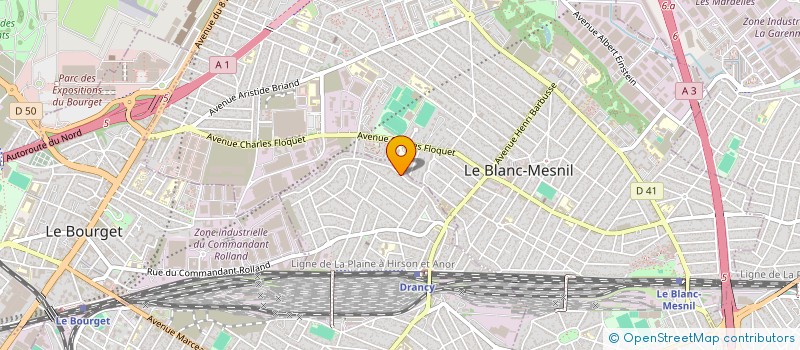 localisation de l'entreprise LE DRESSING DE NANOU à DRANCY