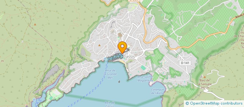 localisation de l'entreprise LE DRESSING DE SIRINE à CASSIS