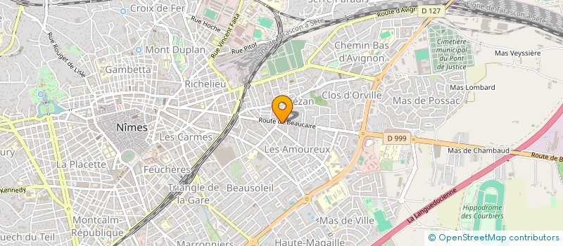 localisation de l'entreprise LE DRIVE  NIMES